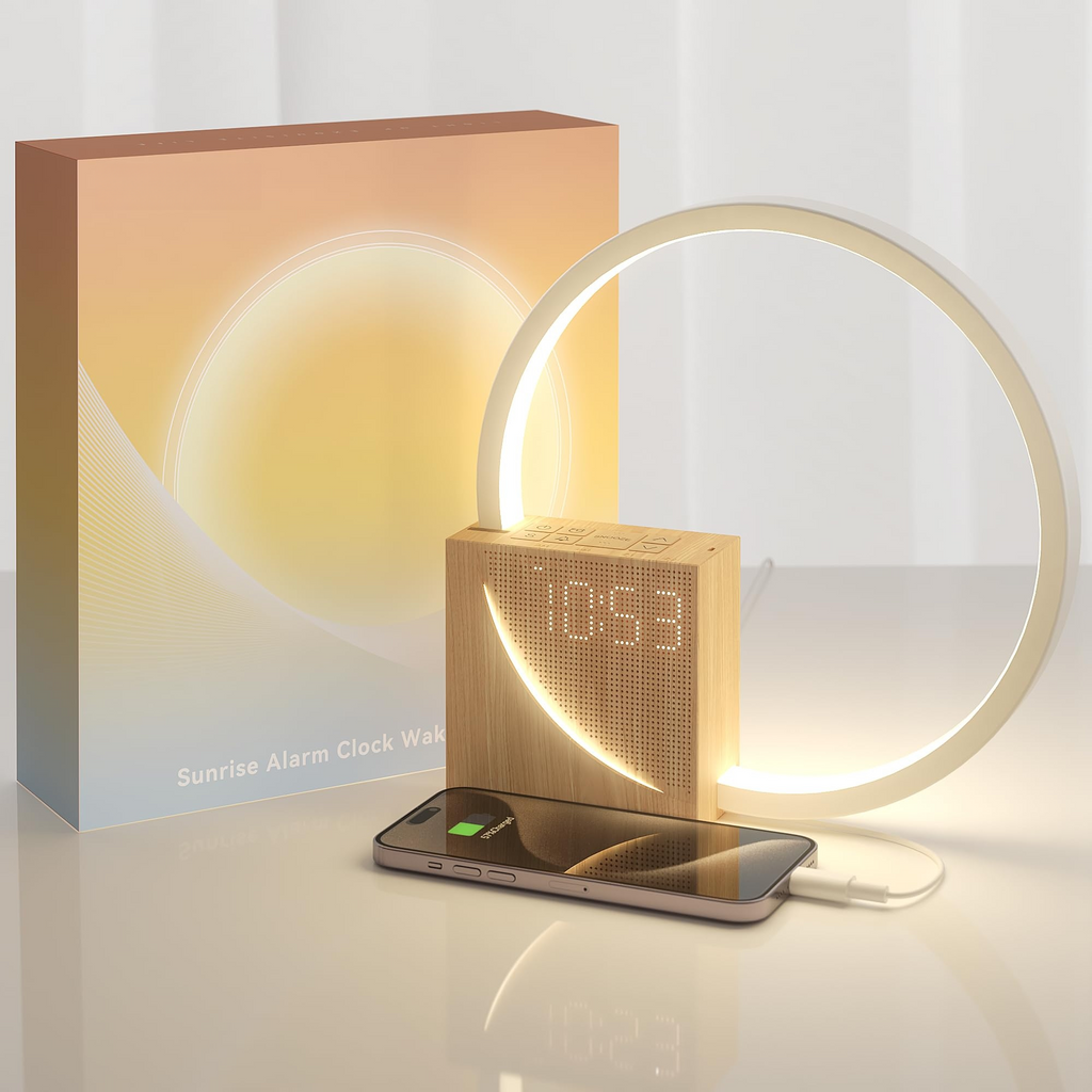 Réveil intelligent avec source d'alimentation électrique