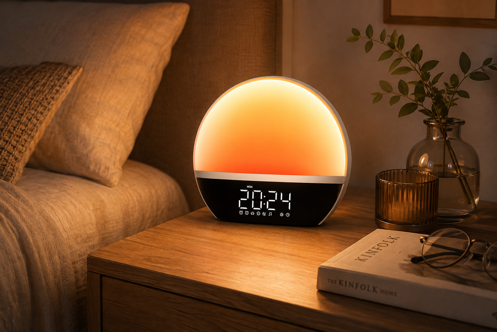 Réveil intelligent lever de soleil avec radio