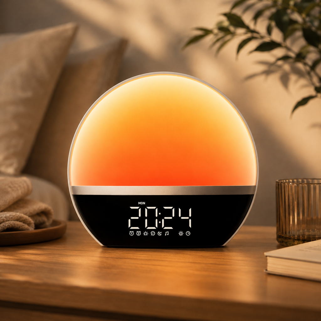Réveil intelligent lever de soleil avec radio