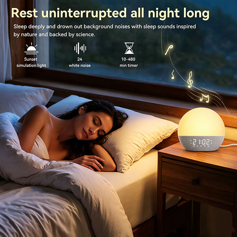 Réveil intelligent lumineux